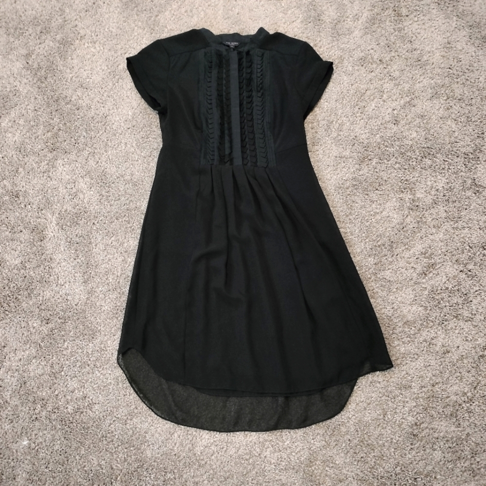 Ted Baker Black High Low Dress